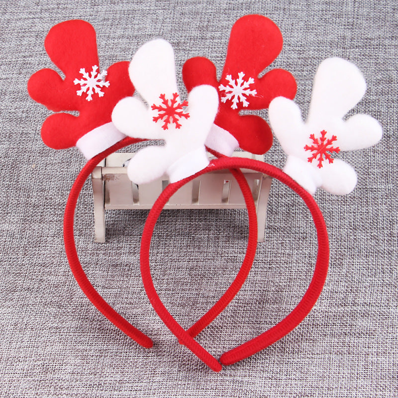 Decorative Holiday Antler Headband