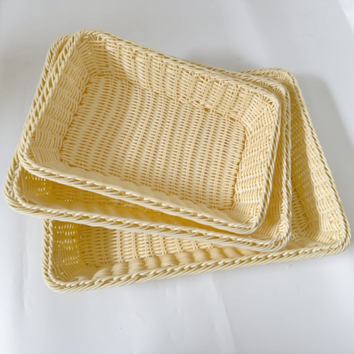 Stackable Woven Storage Tray Kalsten