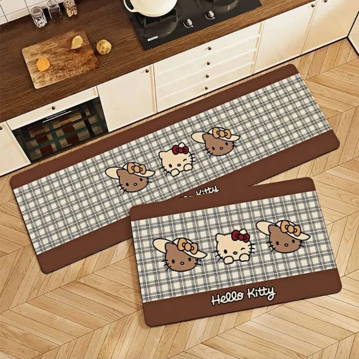 Kitchen-Themed Absorbent Comfort Mat
