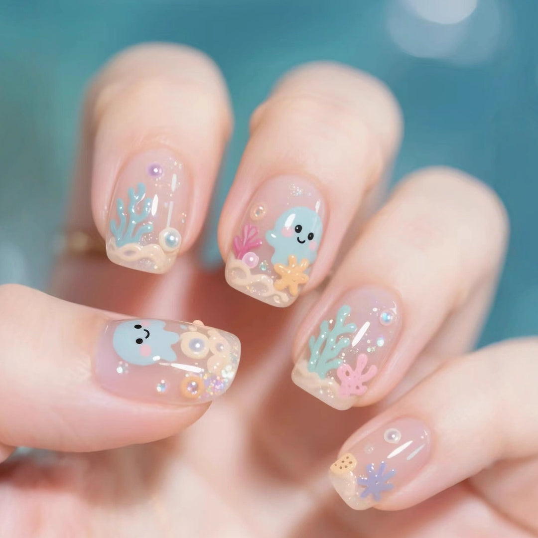 Creative Art Nails with Maritime Motifs Kalsten