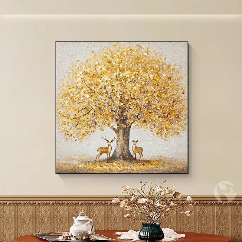 Autumn-Themed Canvas Wall Art
