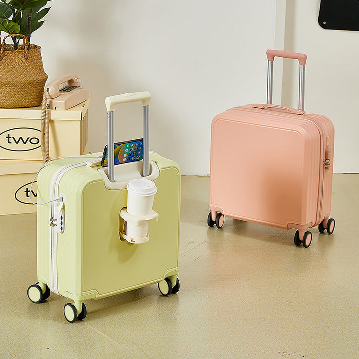 Unisex Hard-Shell Rolling Suitcase Kalsten