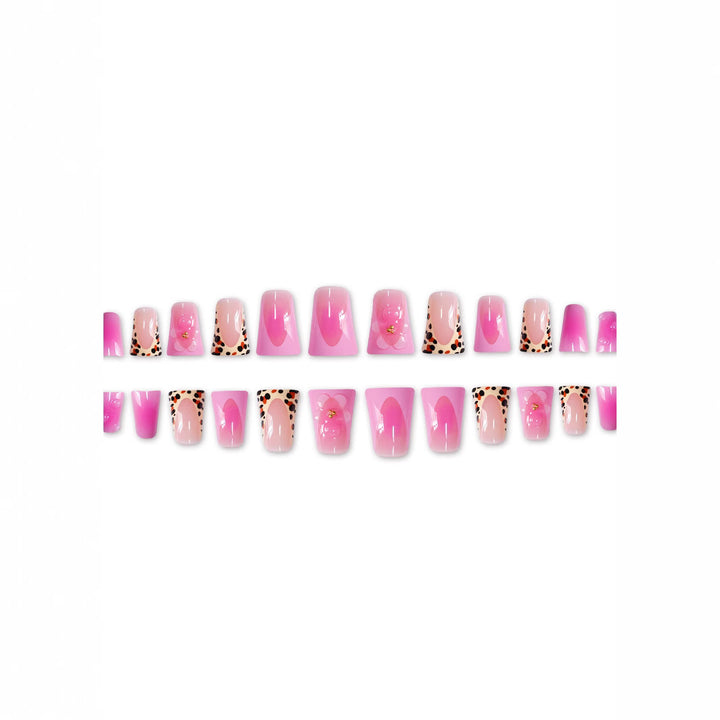 Artistic Floral Gel Press-On Nails Kalsten 1787368914