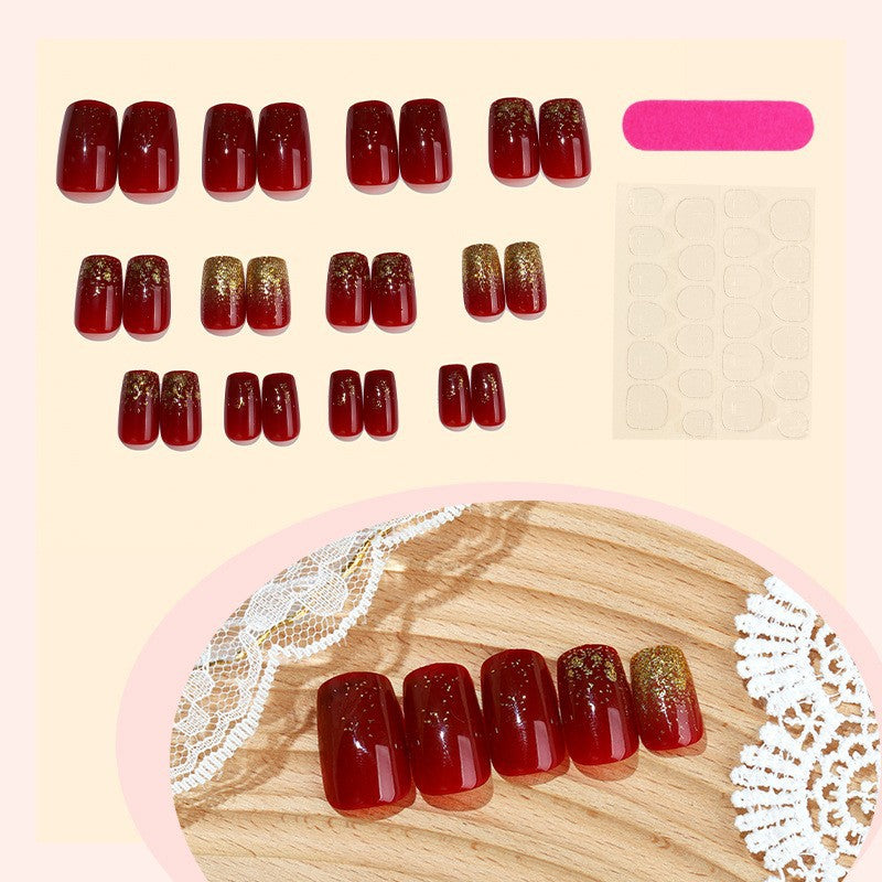 Gradient Style Press-On Nails with Closure Kit Kalsten