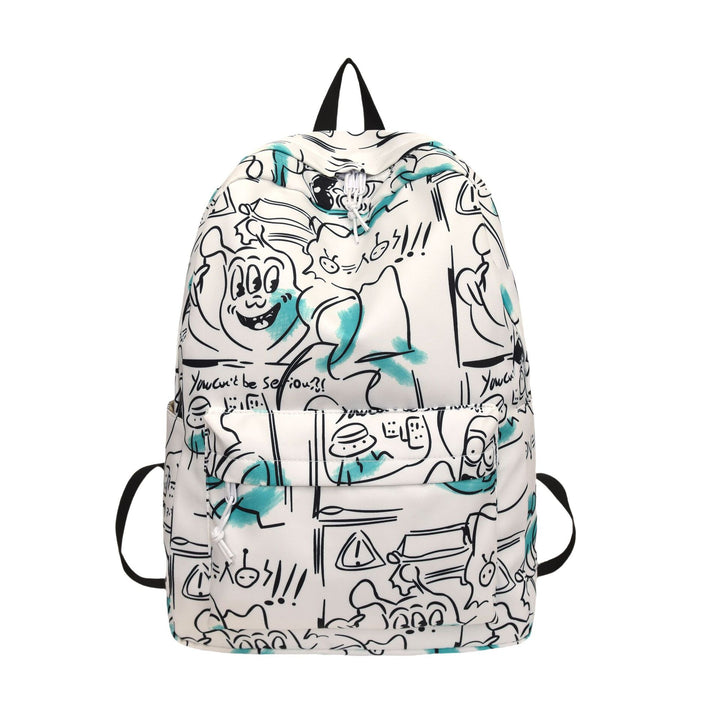 Graphic Print Drawstring Backpack Kalsten