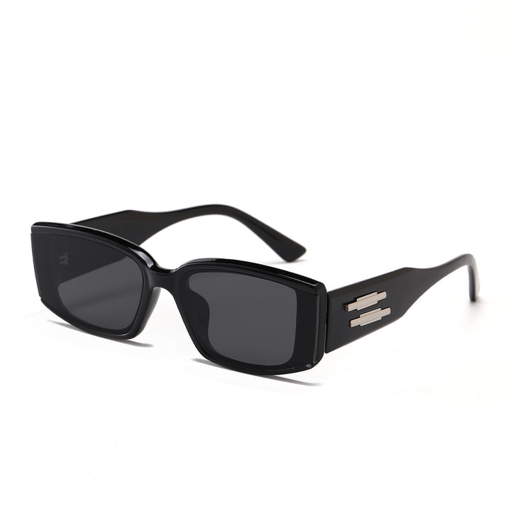 Women's elegant rectangular sunglasses with stylish acetate frame Kalsten