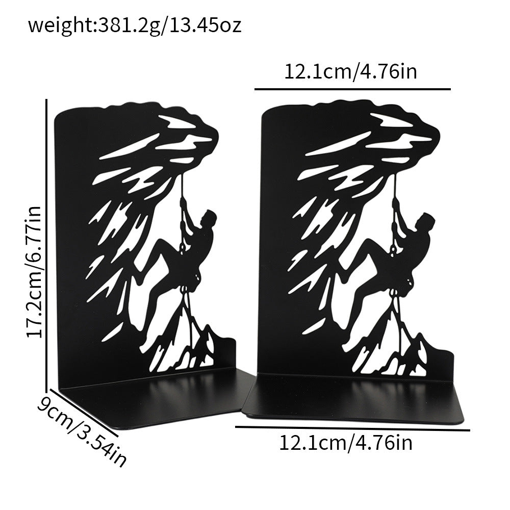 Climbing-Themed Bookends