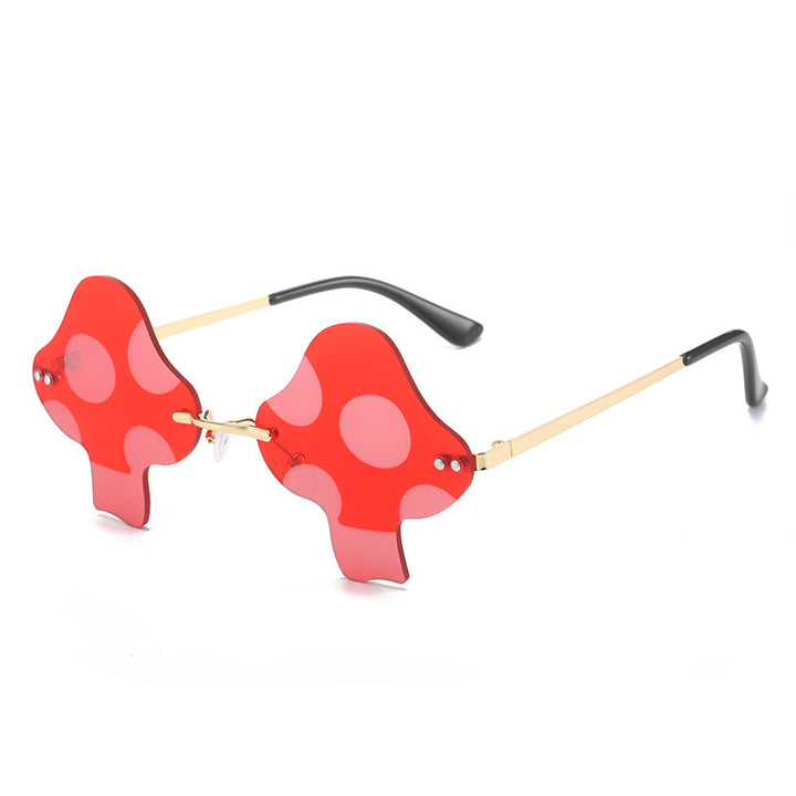Unique Oversized Polka Dot Frame Sunglasses Kalsten