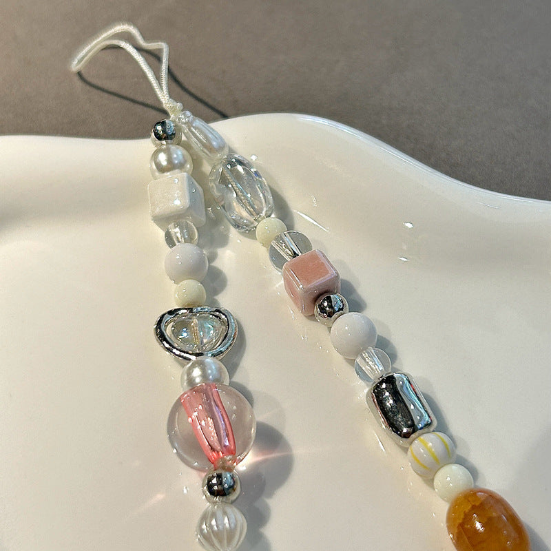 Decorative Beaded Phone Strap Kalsten