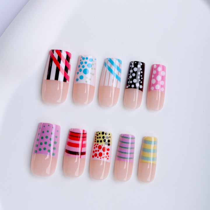 Creative Art Nails with Modern Patterns Kalsten