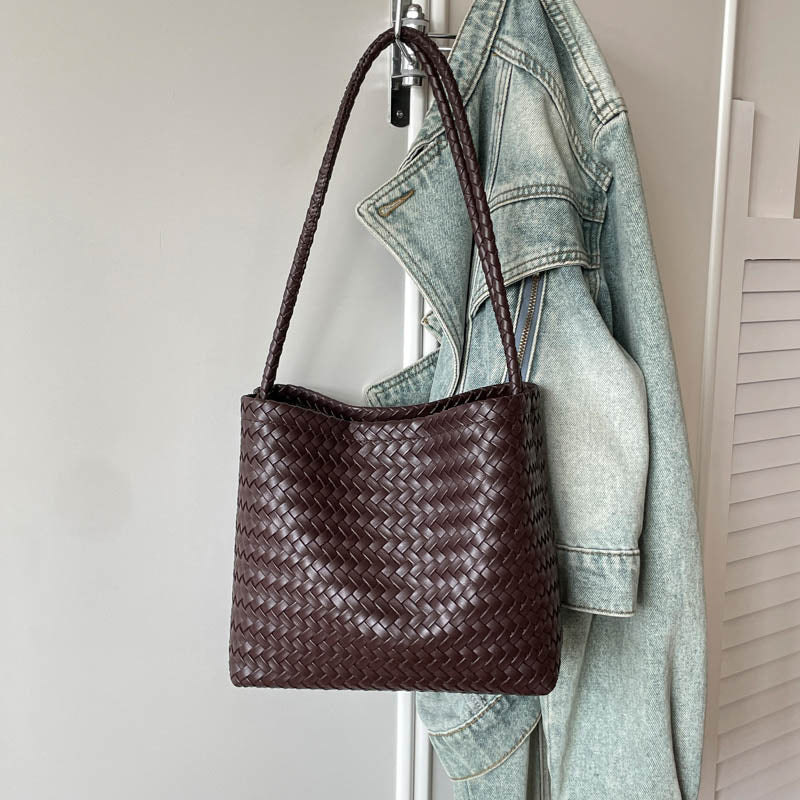 Handcrafted ven Leather Tote Kalsten