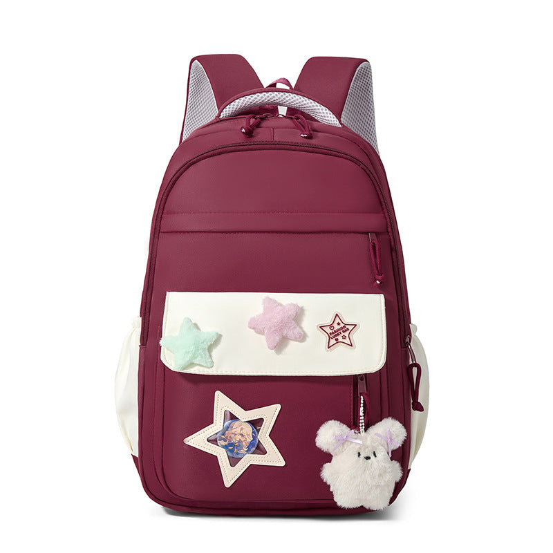 Fashionable backpack with unique applications Kalsten