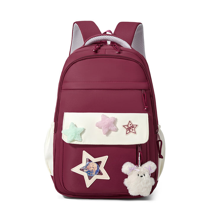 Fashionable backpack with unique applications Kalsten