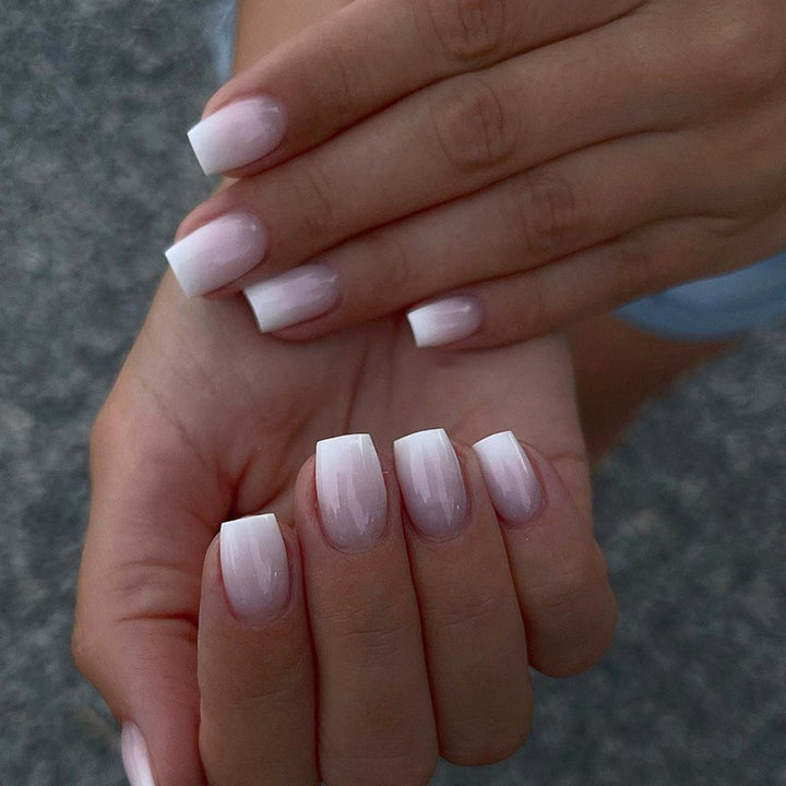 Ombre Glossy Nail Extensions Kalsten