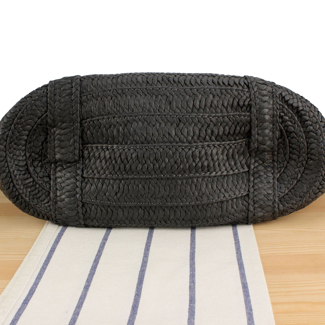 Stylish Tote Bag Made of Woven Natural Material Kalsten
