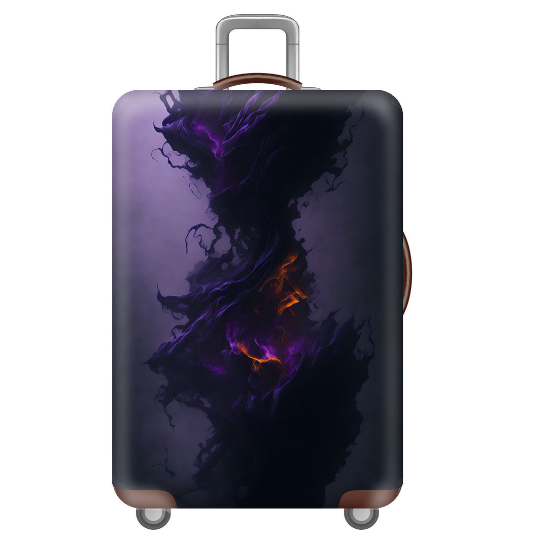 Unisex Hard-shell Suitcase with Impressive Futuristic City Design Kalsten