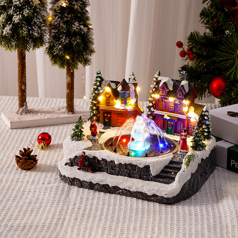 Christmas Village with Lighting Kalsten