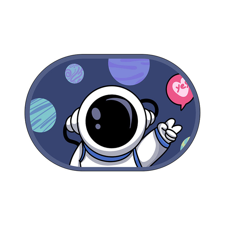 Astronaut-Themed Decorative Area Mat