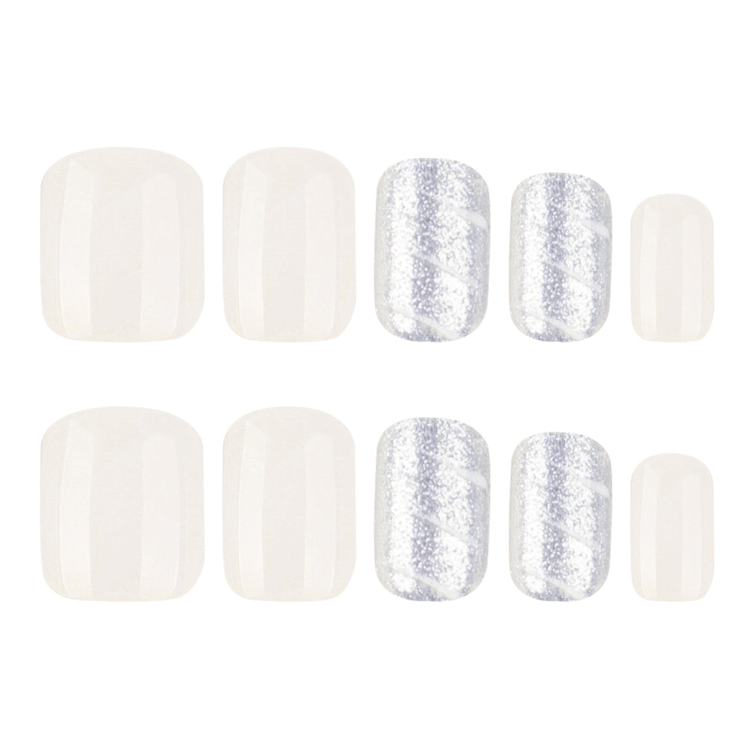 Artistic and sparkling nail designs Kalsten