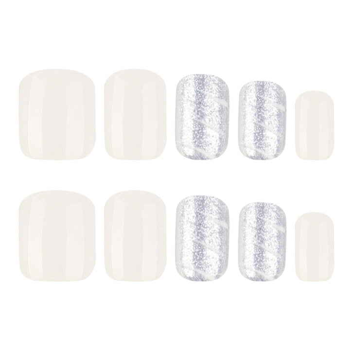 Artistic and sparkling nail designs Kalsten