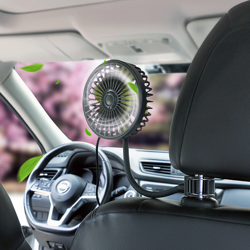 Portable Dual-Head Car Cooling Fan Kalsten