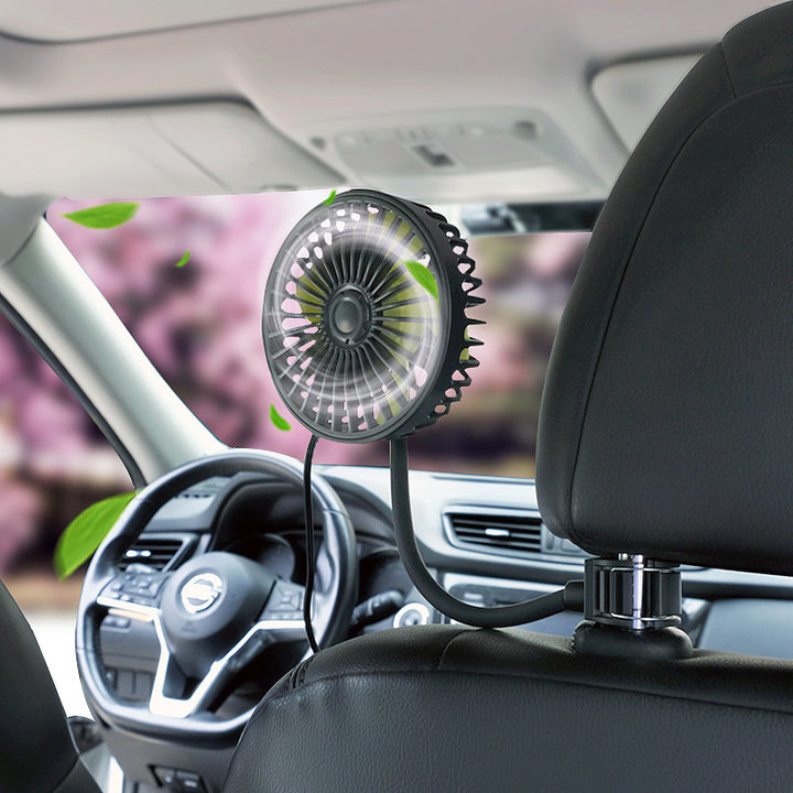 Portable Dual-Head Car Cooling Fan Kalsten