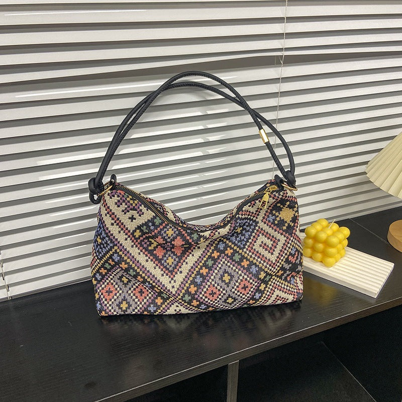 Fun Patterned Crossbody Handbag