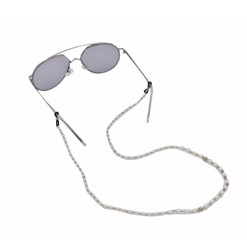 Elegant Pearlescent Eyewear Chain Kalsten