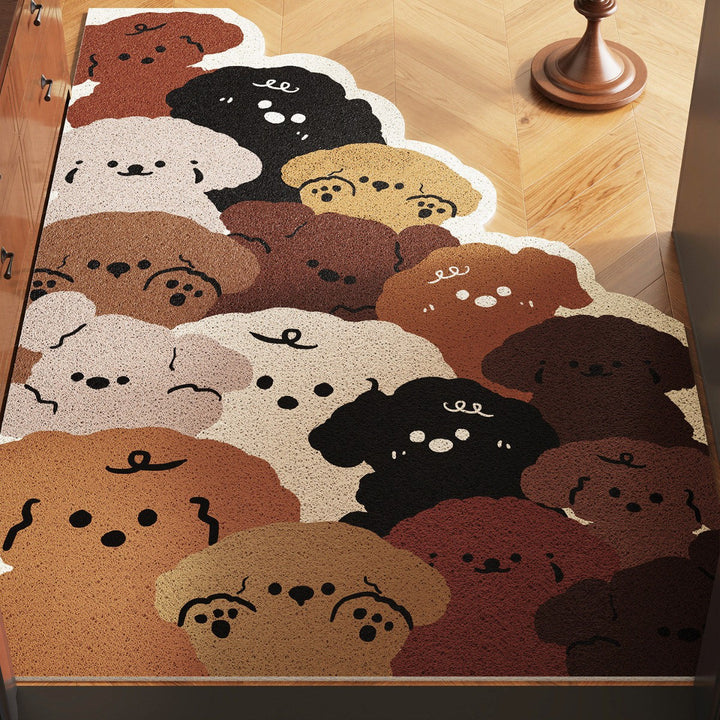 Cute Animals Themed Decorative Area Mat