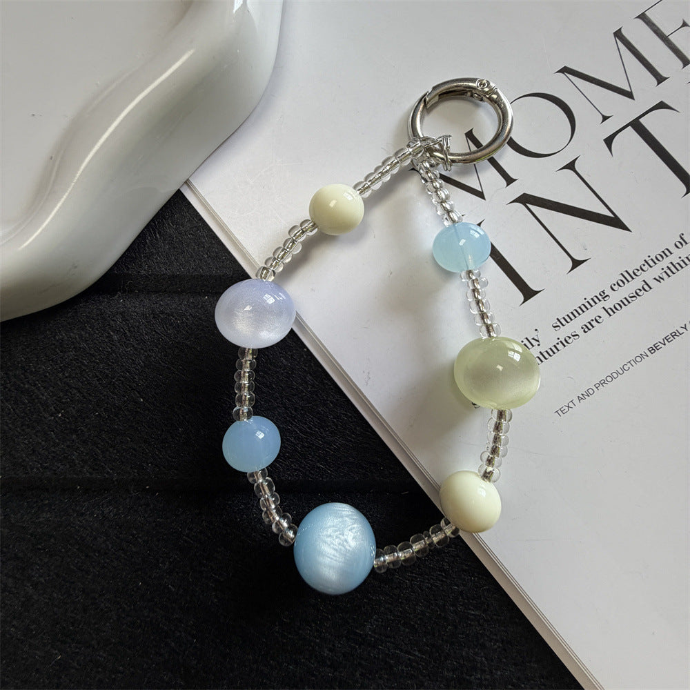Decorative Beaded Keychain Holder Kalsten 1790134943