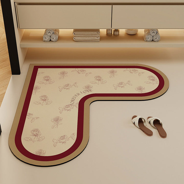 Decorative Floral Shaped Mat