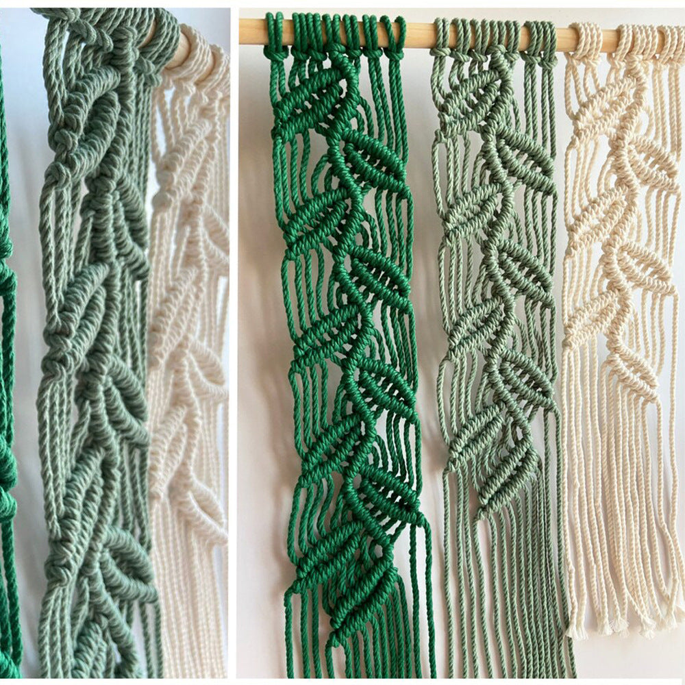 Leaf Pattern Macrame Wall Hanging Kalsten