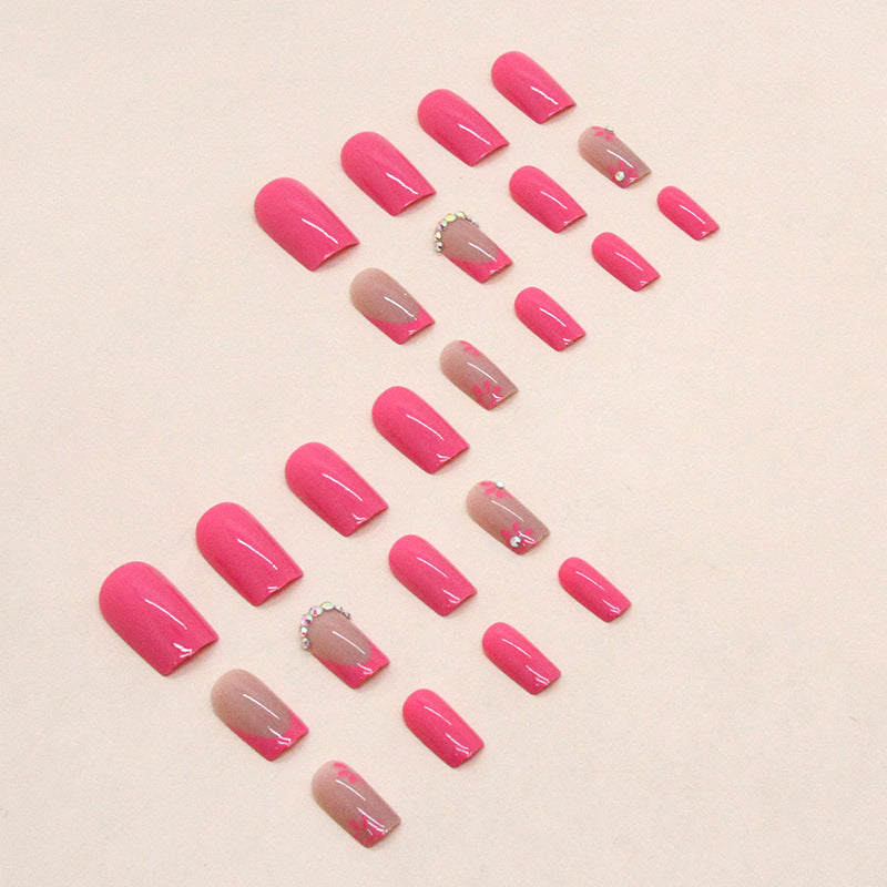 Artistic Floral Press-On Nail Designs Kalsten