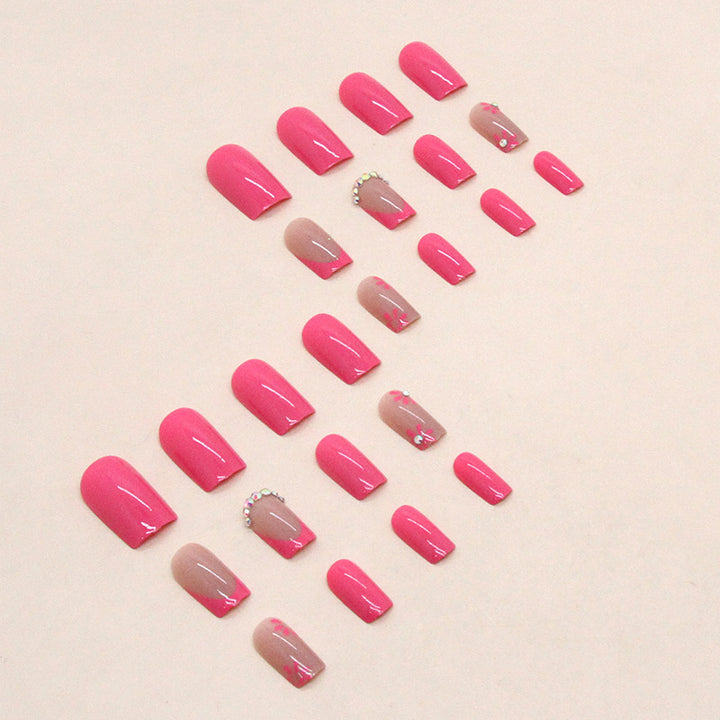 Artistic Floral Press-On Nail Designs Kalsten