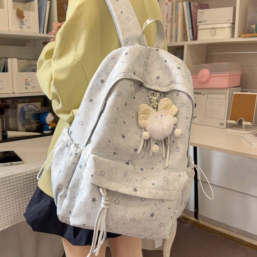 Star Printed Casual Backpack Kalsten
