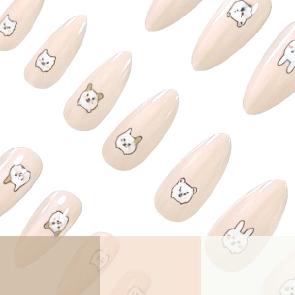 Cute Animal-Themed Nail Art Kalsten