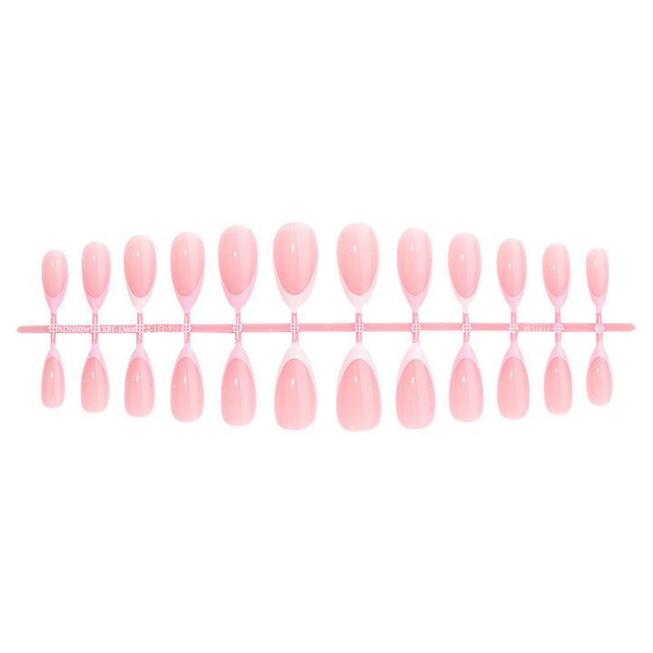 Nail set with elegant French-tip design Kalsten