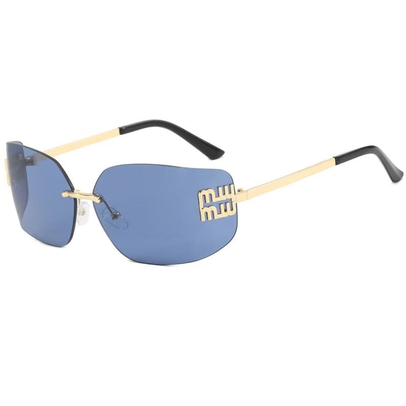 Chic Oversized Geometric Sunglasses