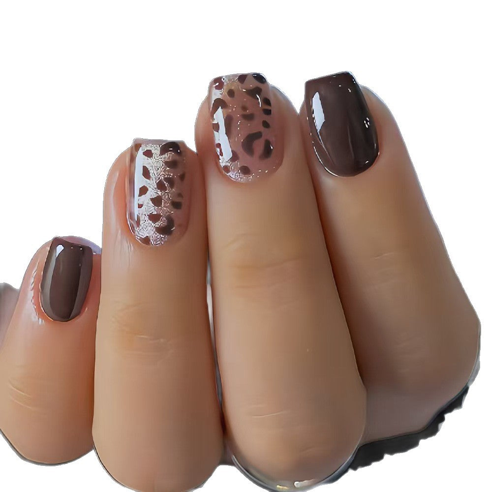 Artificial artificial nails with modern leopard design Kalsten