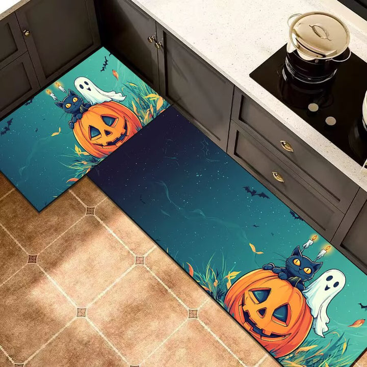 Halloween Themed Kitchen Comfort Mat