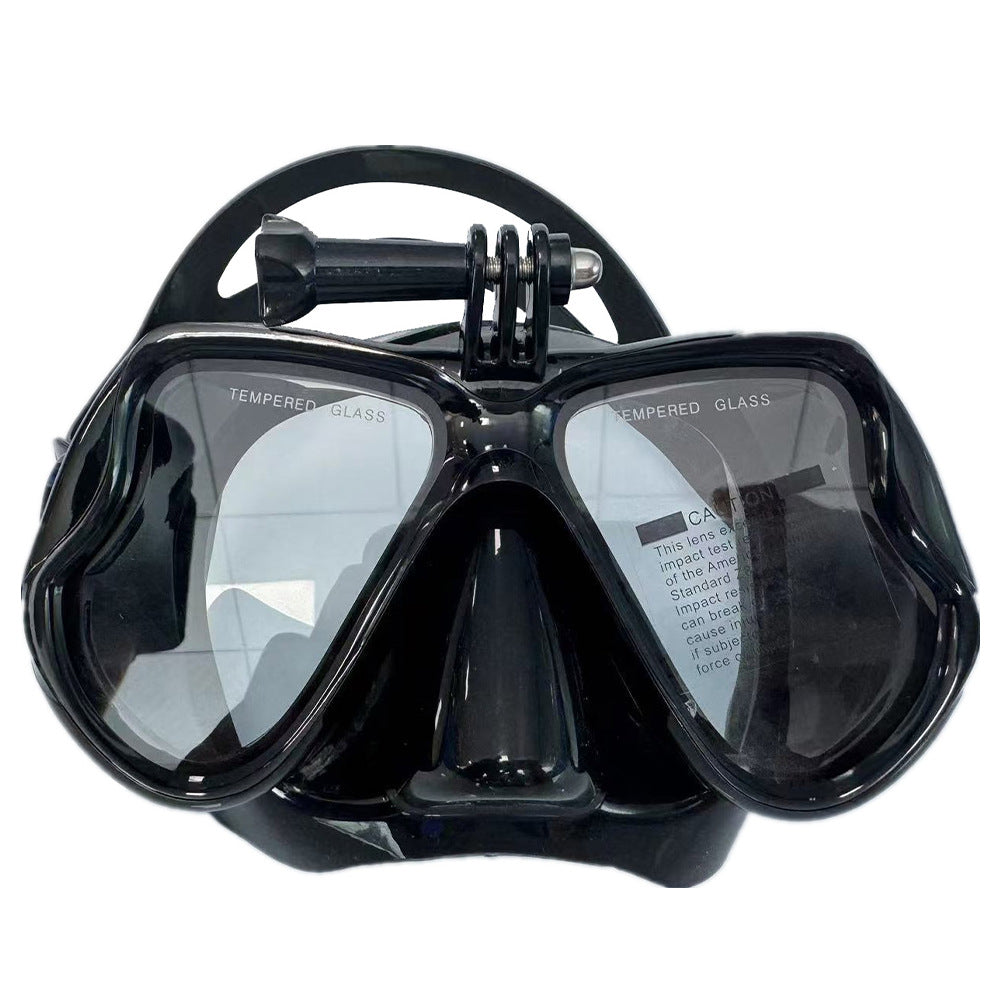 Diving mask with flexible silicone frame and anti-fog technology Kalsten
