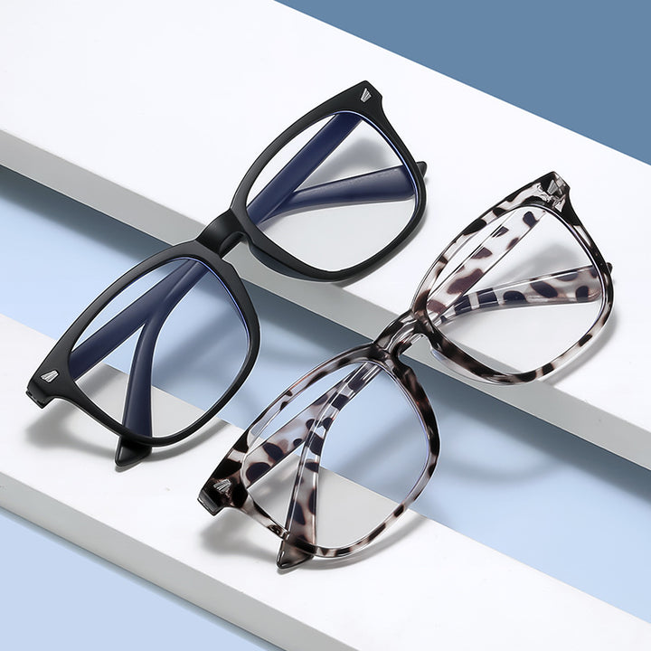 Fashionable Rectangular Glasses Kalsten
