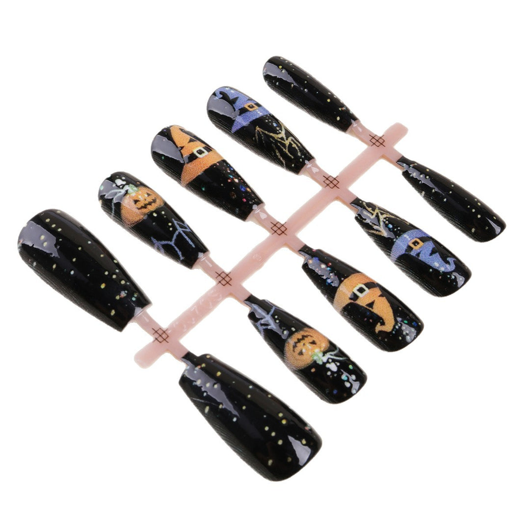 Halloween-Themed Press-On Nail Tips Kalsten