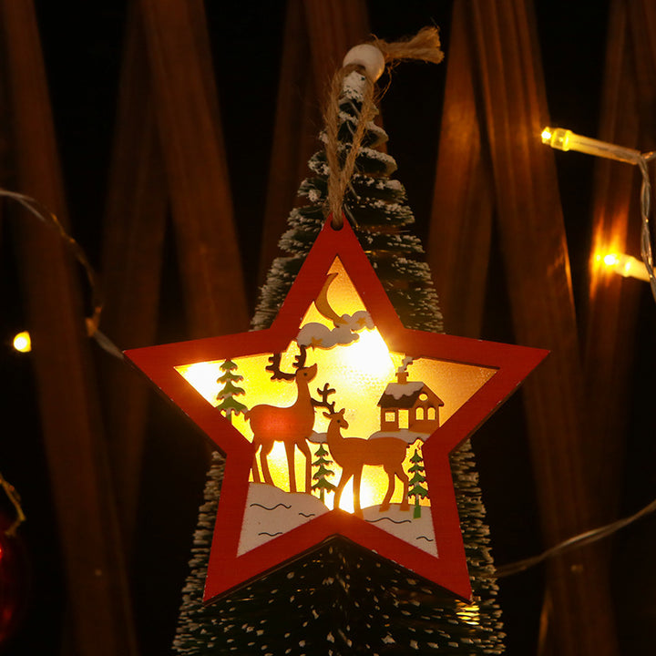 Decorative Christmas star with LED lighting Kalsten