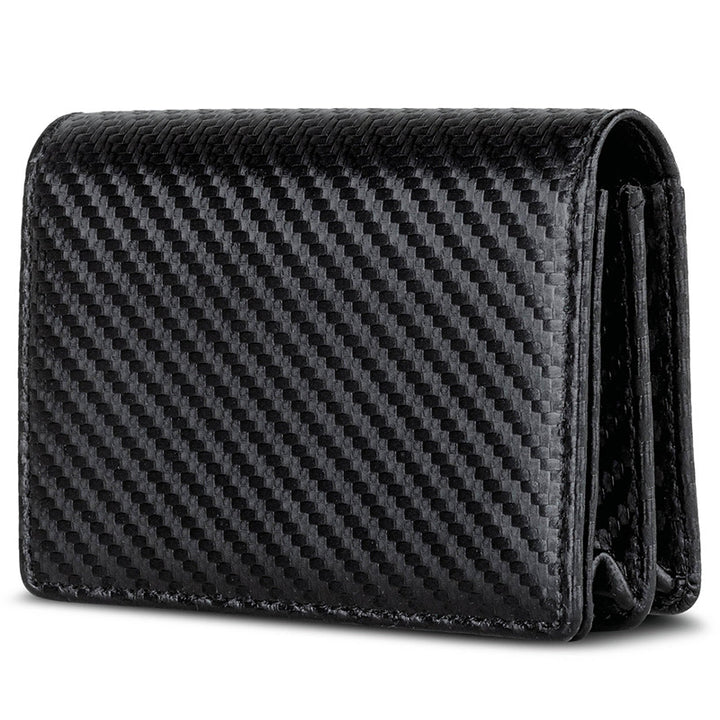 Sleek Textured Leather Wallet Kalsten