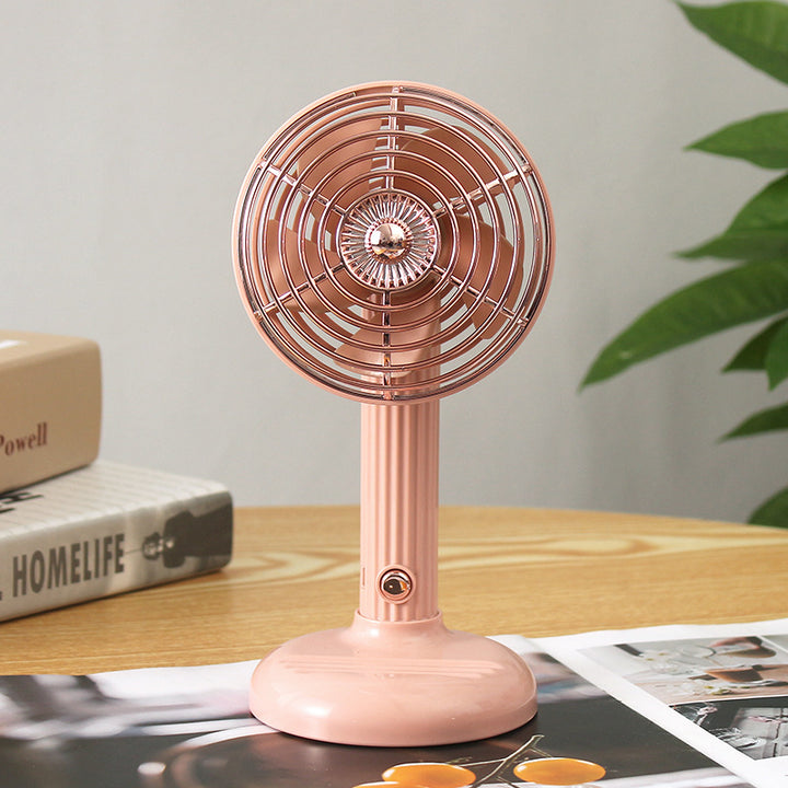 Unisex Portable Desktop Fan with Stylish Retro Design Kalsten