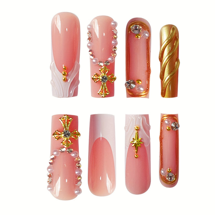 Glamorous Press-On Nail Set Kalsten