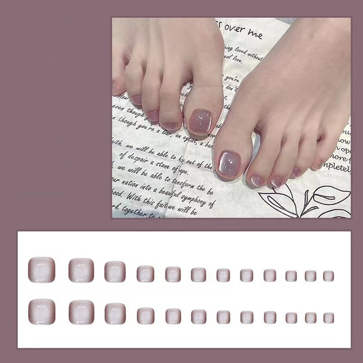 Nail set with elegant artificial nails Kalsten