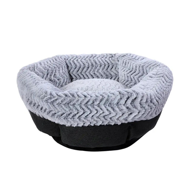 Orthopedic Round  Nest  Dog Bed
