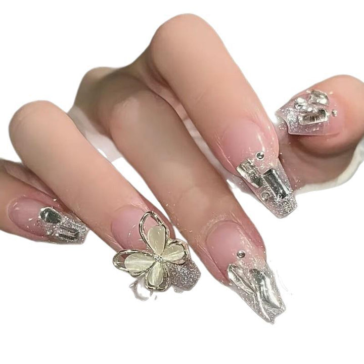 Decorative Animal-Themed Nail Art Extensions
